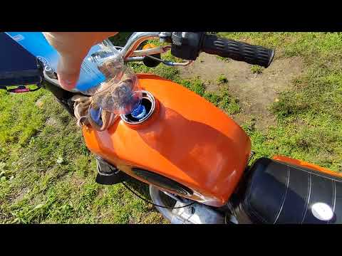Видео: Сколько проедет на литре бензина - ИЖ ПС с карбюратором PWK34
