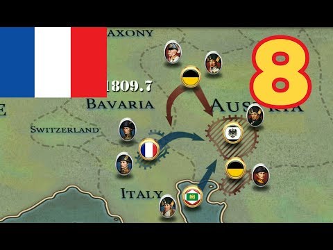 Видео: Battle of Wagram. Французская кампания - #8. Europen war 6