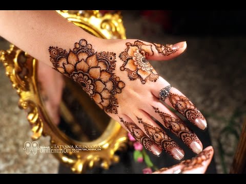 Видео: Flower Mandala Mehndi design/ Мехенди "Цветочная Мандала"