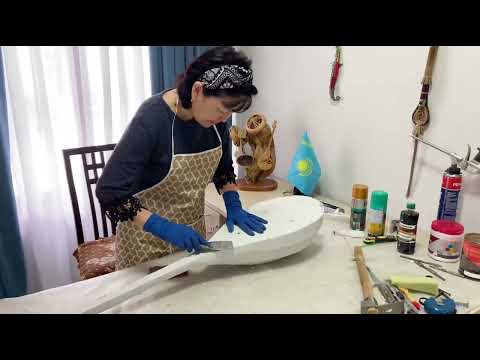 Видео: 178 бөбекжай балабақшасы. "Шексіз талант" Бейнелеу, декоративті-қолданбалы өнер: домбыра макеті