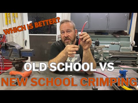 Видео: Обжим концов толстых кабелей — какой способ лучше?