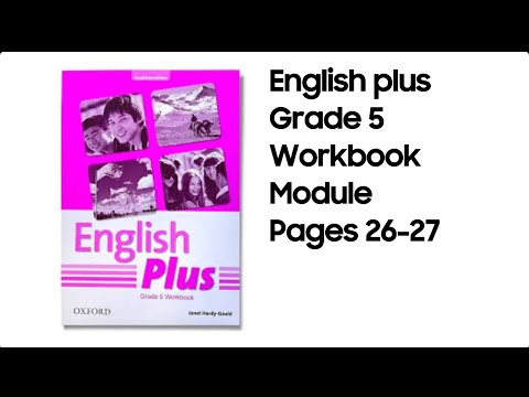 Видео: Ағылшын тілі 5 сынып 26 бет 27 бет workbook #englishplus #grade5 #workbook #page26 #page27