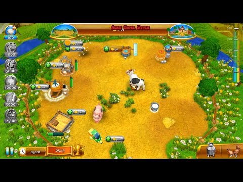 Видео: Farm Frenzy 4 (I'm Level 6) only GOLD Walkthrough Gameplay Веселая ферма 4 (Я Уровень 6) Золото