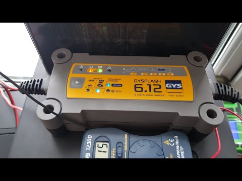 Видео: #GYS  6.12(  12.12 /  9.24  )режим  активного электролиза ( 15,8 Вольт )Фиксирую время режима ( R )