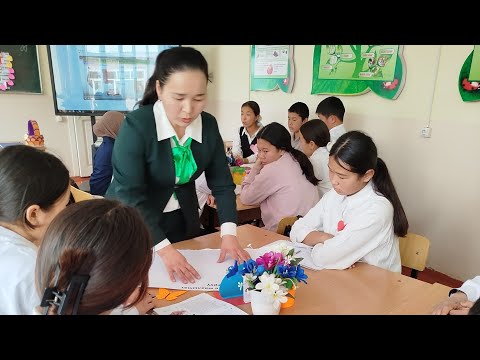 Видео: "Жылдын мыкты мугалими-2025"/Биология мугалими Айтибаева Айсалкын Жамалдиновна сабактан фрагмент