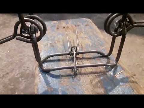 Видео: Капкан проходной кп 120 с насторожкой невидимка