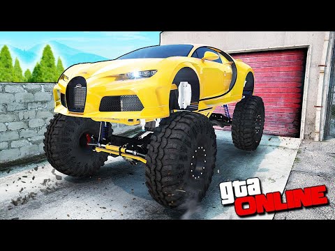 Видео: БИТВА ВОРОВ ГТА 5! УГНАЛ НОВУЮ БУГАТТИ МОНСТР ТРАК ЗА 10 СЕК! ГТА 5 МОДЫ!