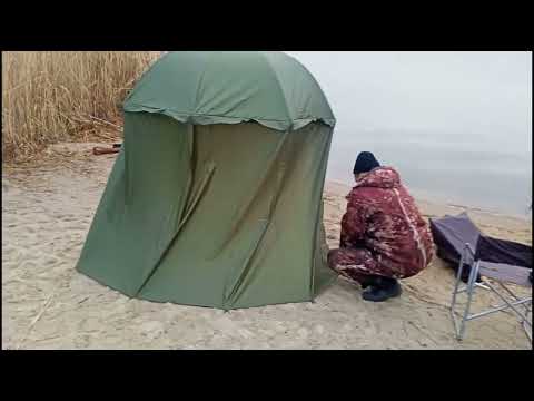 Видео: обзор рыболовный зонт- палатка