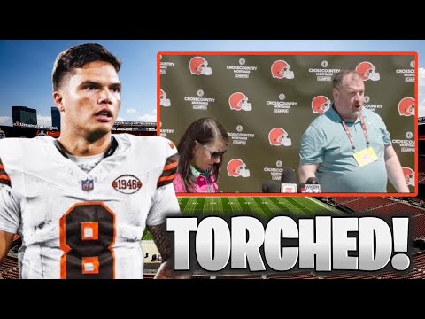 Видео: 🚨Квотербек «Браунс» Диллон Гэбриел стал вирусным после того, как репортер спалил его на новых кад...