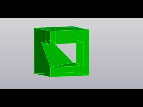 Видео: Компас.  Призма с отверстием