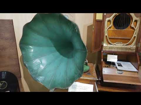 Видео: Коллекция патефонов.     #переславль #выставка