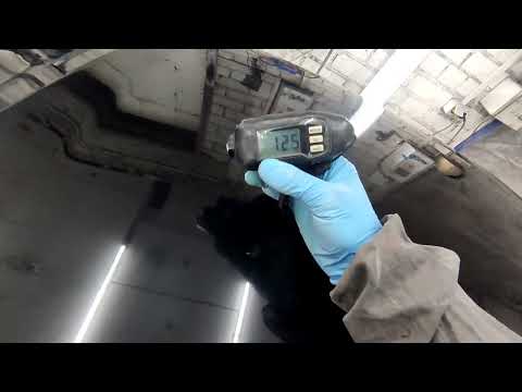 Видео: Покраска под толщиномер, эксперимент с замером толщины.