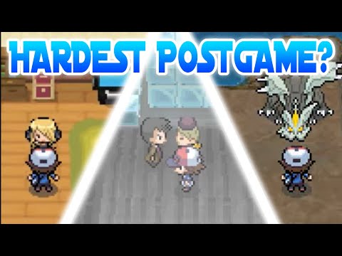 Видео: НА САМОМ ДЕЛЕ играю в пост-игру Pokemon Black & White