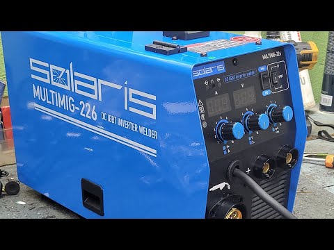 Видео: Первый пуск,первый шов.Solaris multimig-226.