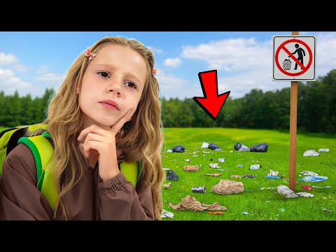 Видео: Настя рассказывает детям правила безопасности в лесу