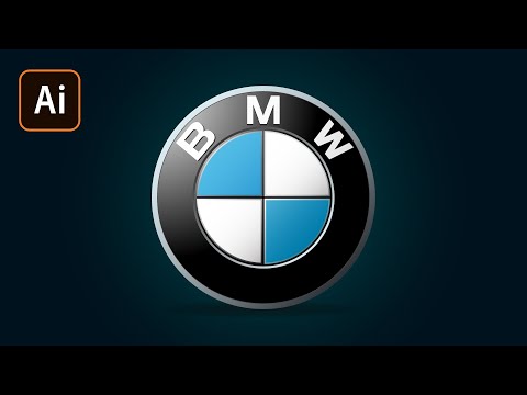 Видео: Как сделать логотип BMW в Adobe Illustrator