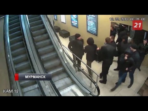 Видео: Разгромившим кафе в центре Мурманска грозит до 15 лет тюрьмы