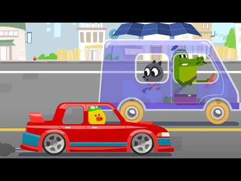 Видео: ТАЧКИ-ТАЧКИ - Эко машина | Веселые мультфильмы для детей