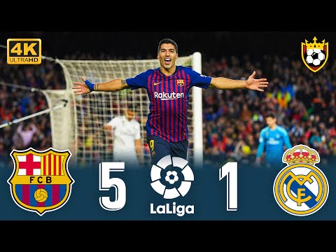 Видео: Полный обзор - «Барселона (5-1) Реал Мадрид» 🔥 ● Футбольный скандал 💥🤯 ❯ 🇪🇸 Ла Лига [2019] ❤️ | 4к
