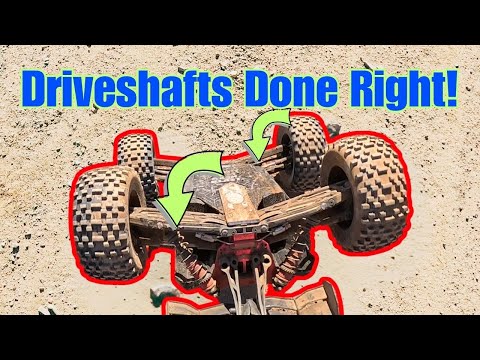 Видео: Как заменить погнутые карданные валы на Arrma Kraton (переднее и заднее руководство)