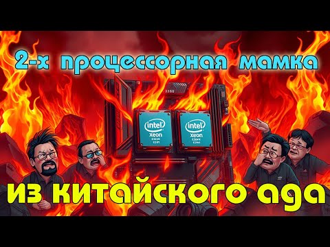 Видео: Самая дешевая 2011-3 материнская плата на 2 процессора под DDR4 - Kllisre ZX DU99D4 v1.31