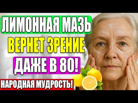 Видео: Если натереть это с лимоном — вы восстановите зрение даже в 80 лет!