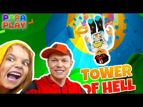 Видео: Это настоящий АД Tower of Hell Roblox