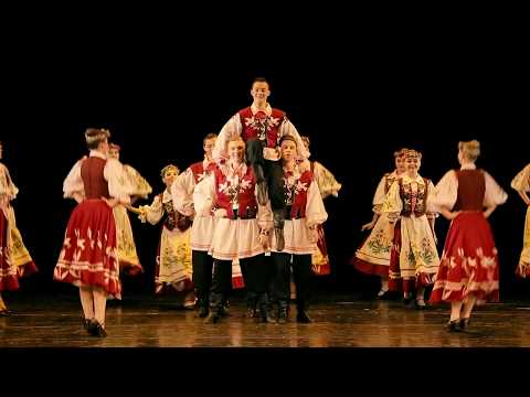 Видео: Белорусский танец - Полька Здзіўлянка / Хореограф Роман Ковалёв