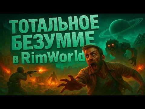 Видео: ТОТАЛЬНОЕ БЕЗУМИЕ RIMWORLD (Прохождение на максимальной сложности со всеми DLC)