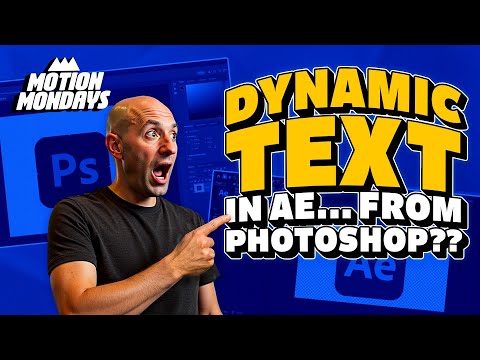 Видео: Самая НЕДОИСПОЛЬЗУЕМАЯ функция After Effects и секретное волшебство Photoshop | Motion Mondays