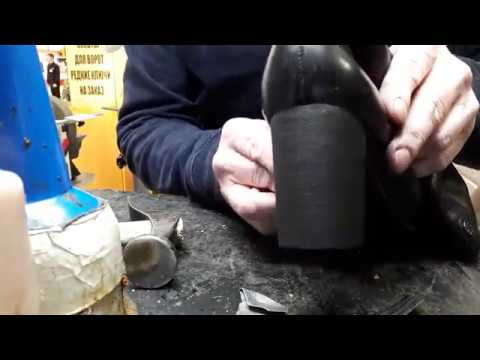 Видео: Каблук не снимаем,меняем обтяжку.