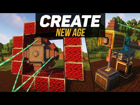 Видео: Гайд по Create New Age 1.19.2-1.20.1 Динамо-машина. Тепло. Ядерный реактор (minecraft java edition)