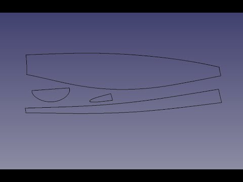 Видео: FreeCad Развёртка корпуса корабля
