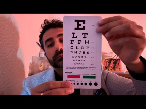 Видео: ASMR: Ролевая игра «Медицинский осмотр с полунеразборчивыми словами»