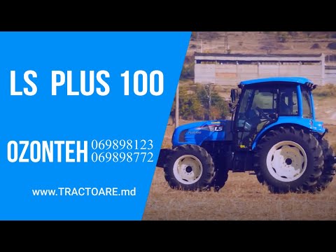 Видео: Трактор LS Plus 100 LEUS / обзор трактора