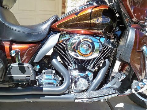 Видео: Electra Glide 2009 с аукциона Copart- Первый дальнячек