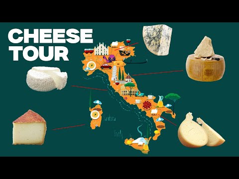 Видео: Путеводитель по сырам в каждом регионе Италии