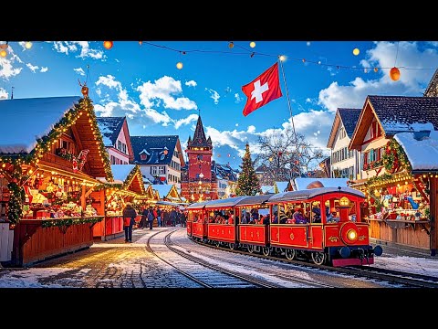 Видео: СОКРОВИЩА ШВЕЙЦАРИИ 🎄 Самые Волшебные Рождественские Ярмарки Базеля