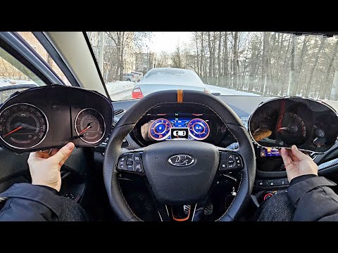 Видео: LADA VESTA ВЫБИРАЕМ ЛУЧШУЮ ПРИБОРНУЮ ПАНЕЛЬ: Ferrum vs Цифровая приборка (тюн авто с gps) vs штатная