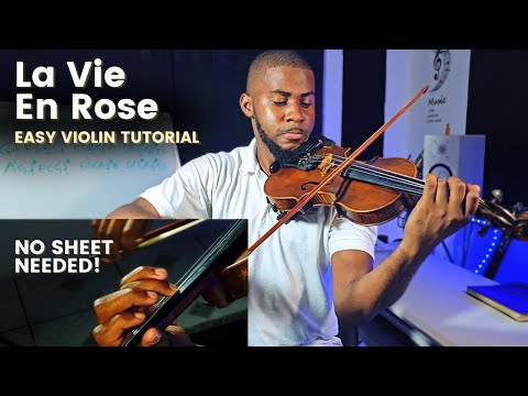 Видео: Научитесь играть La Vie En Rose на скрипке БЕЗ нот