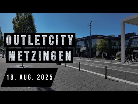 Видео: Прогулка по аутлету Метцинген 🛍️ | Рай для любителей люксового шоппинга в Германии (4K)