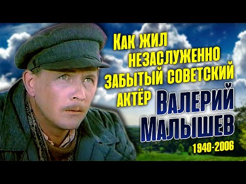 Видео: Валерий Малышев: невесёлая судьба честного человека и талантливого актёра театра и кино.