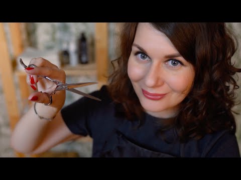 Видео: Мурашки от Парикмахера АСМР на Русском Реалистичные Ролевые Игры ASMR Hairdresser