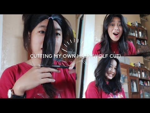 Видео: Я думала, что делаю стрижку под волка, а оказалось, что я делаю стрижку под бабочку.