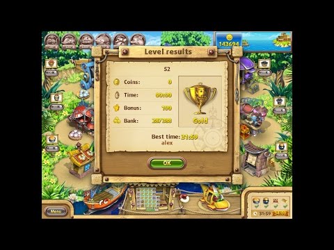 Видео: Farm Frenzy Gone Fishing only GOLD (level 52) Веселая ферма Рыбный день (Уровень 52) Золото