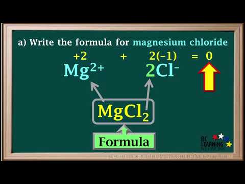 Видео: Қосылыстар формуласын құрастыру