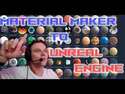 Видео: Як експортувати з Material Maker в #UnrealEngine