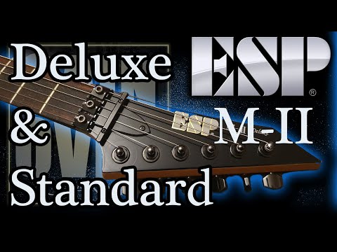 Видео: ESP M2 Deluxe & Standard (Обзор гитар от GAIN OVER)