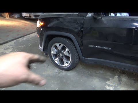 Видео: Відновлення фар Insignia, додаткові пошкодження Jeep Compass