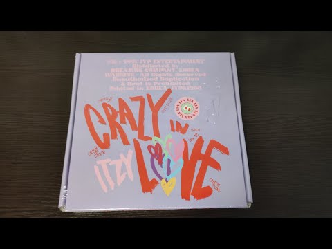 Видео: Распаковка альбома ITZY /Unboxing ITZY Crazy In Love (Lia Ver.)